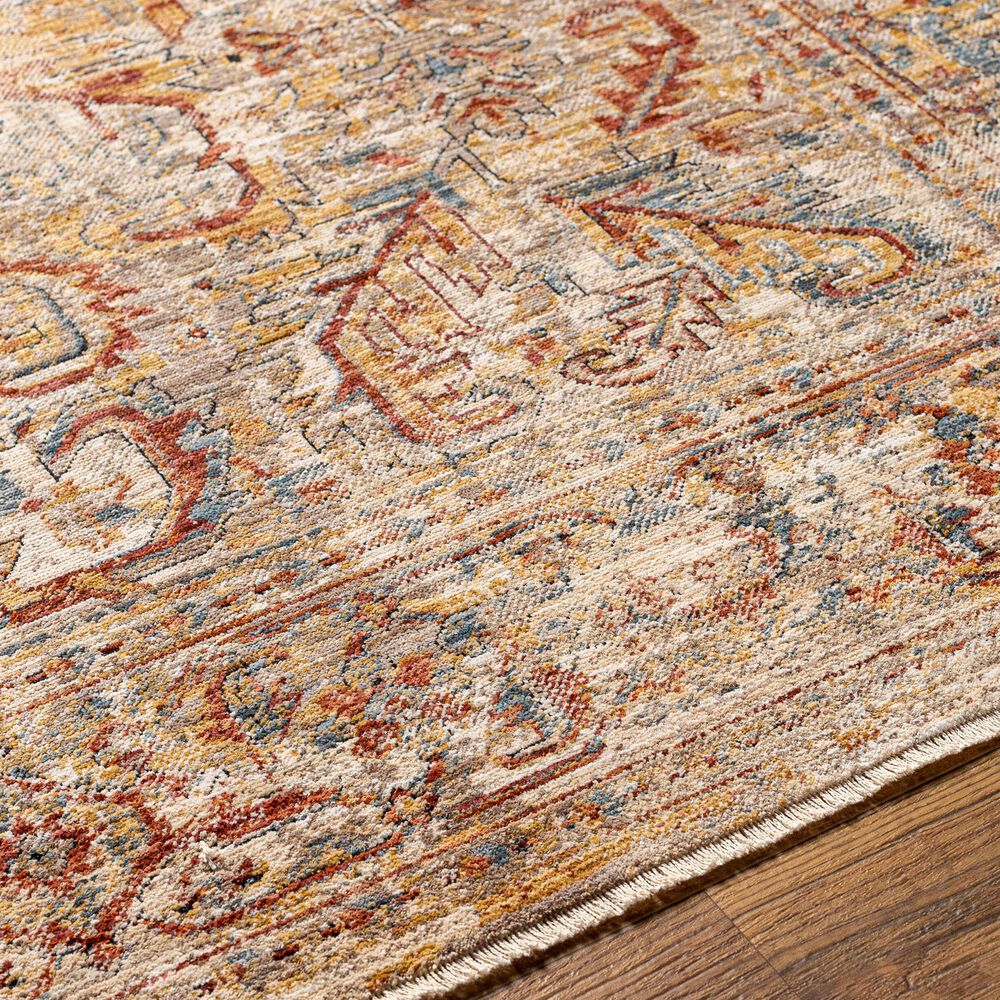 Surya Aspendos 9&#39; x 12&#39;2&quot; Gray, Charcoal, Taupe, Dusty Pink, Rust, Burgandy, Mustard, Blue, Black and Cream Area Rug, , large