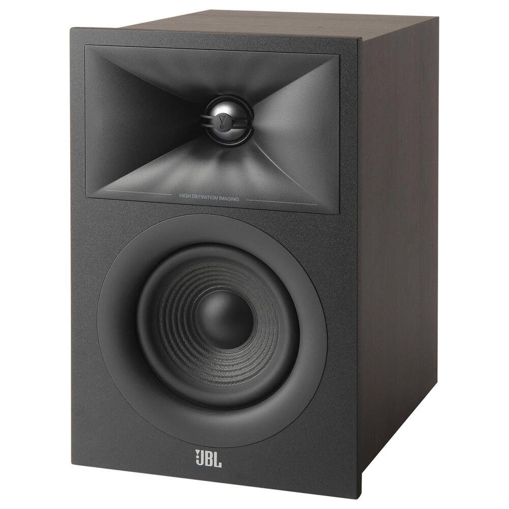 JBL 6.5 Floorstanding Loudspeaker + 4.5 Center Channel Loudspeaker + 4.5 Bookshelf Loudspeaker + 10&quot; Powered Subwoofer in Espresso + 5.2 Channel AV 8K Receiver in Black, , large