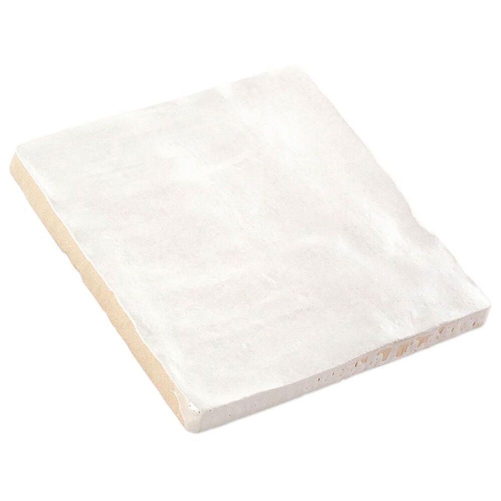 Soho Studio Myorka White 4" x 4" Ceramic Tile, , large