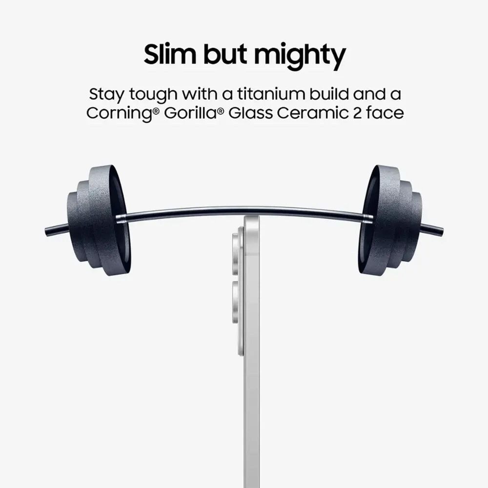 Samsung Galaxy S25 Edge 256GB &#40;Unlocked&#41; - Titanium Silver, , large