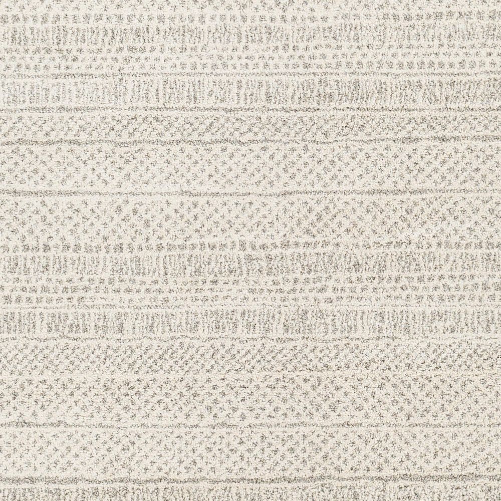 Surya Gavic 4&#39;3&quot; x 5&#39;11&quot; Medium Gray and Ivory Area Rug, , large