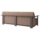 Ebel Outdoor Furniture Tahoe and Corte 5-Piece Fire Pit Conversation Set in Shell, Cocoa and Hazel, , large
