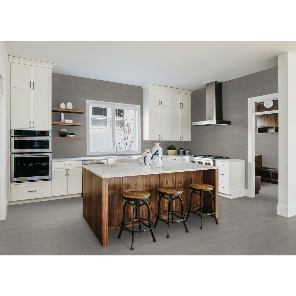 Emser Sabe Charcoal 12&quot; x 23&quot; Porcelain Tile, , large