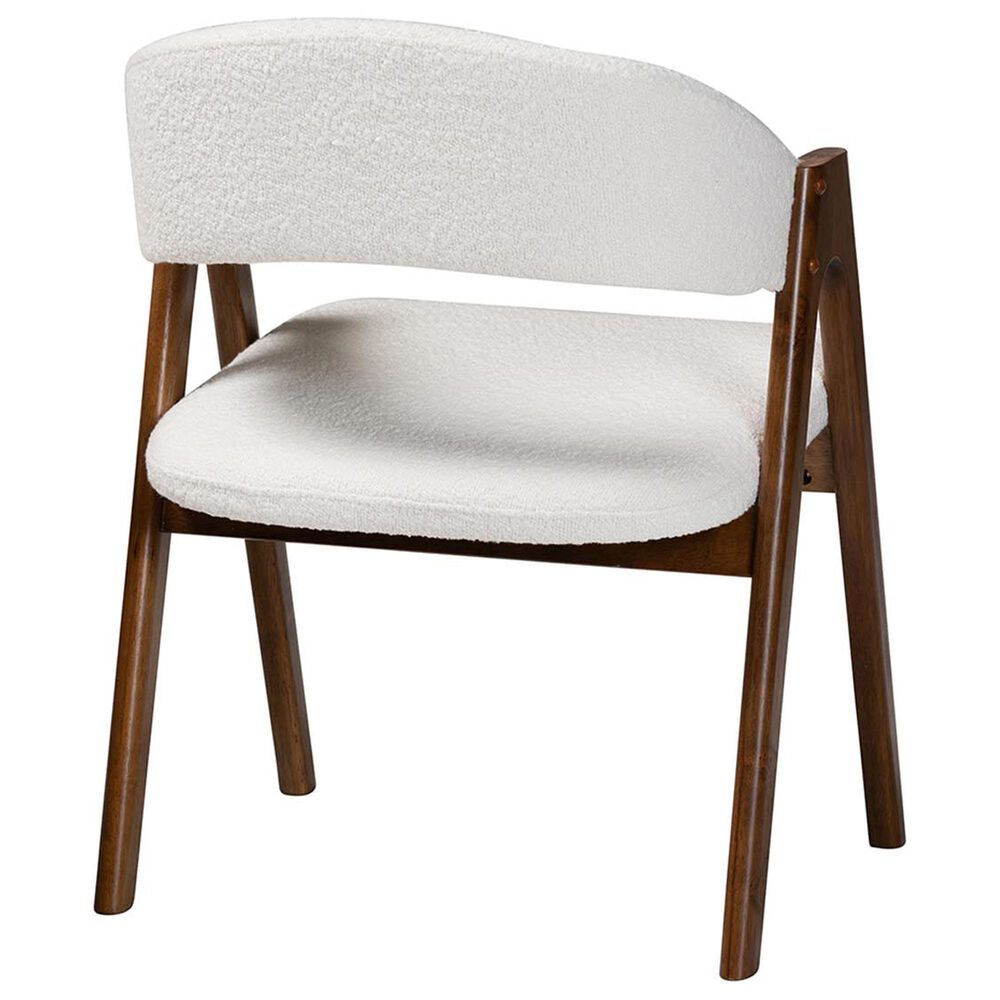 Baxton Studio Virden Arm Chair in Walnut Brown, , large