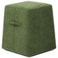 Jennifer Taylor Home Oliver Pouf in Moss Green, , large