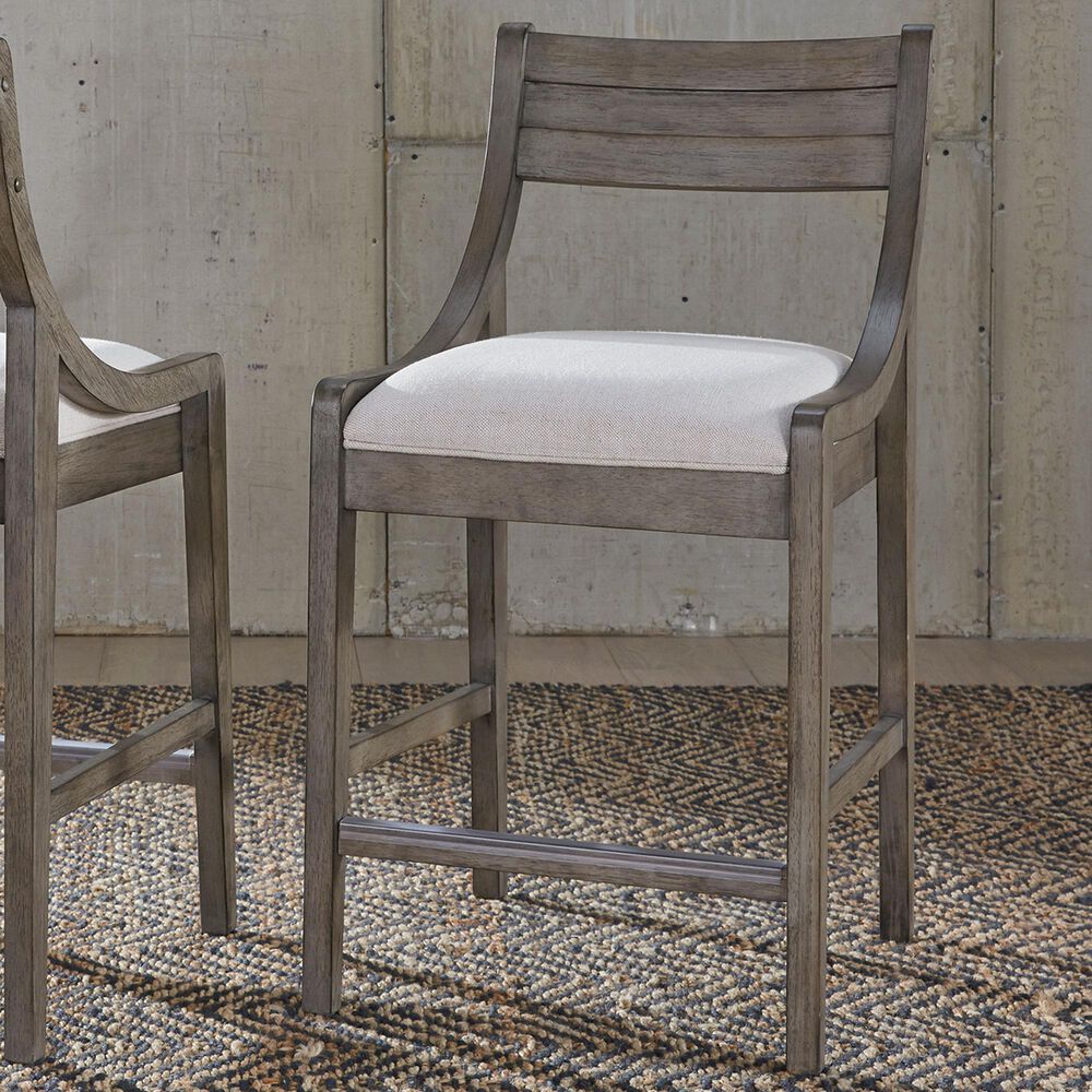 Legacy Classic Greystone Sling Back Pub Chair in Ash Brown, , large