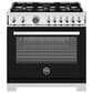Bertazzoni Professional 5.9 Cu. Ft. Freestanding All Gas Range in Nero, , large