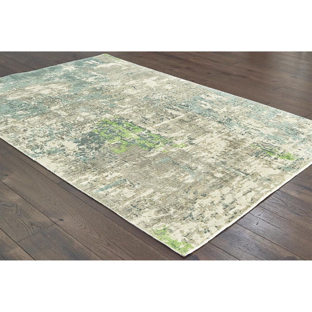 Oriental Weavers Formations 70007 6&#39; x 9&#39; Blue Area Rug, , large