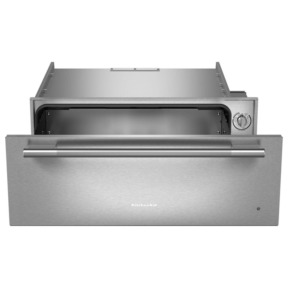 KitchenAid 27&quot; Slow Cook Warming Drawer in PrintShield Stainless Steel, , large
