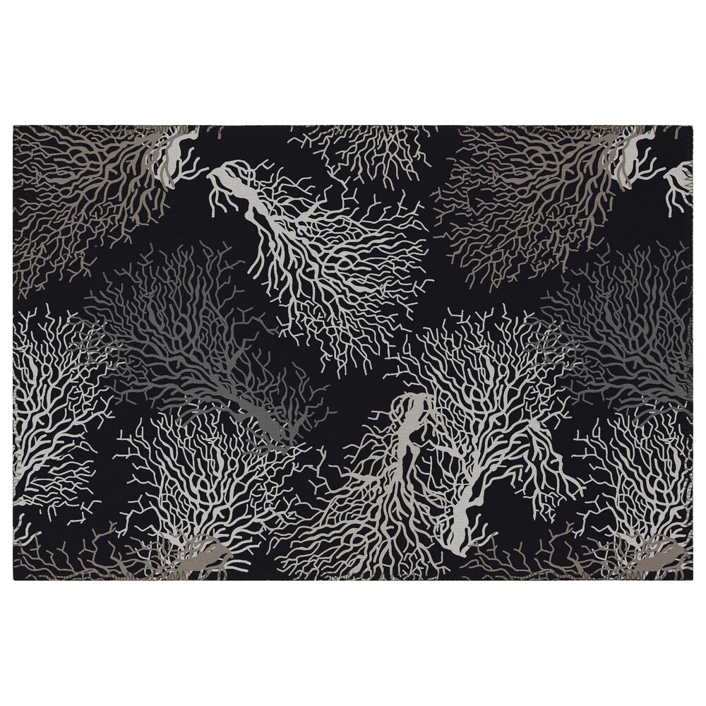 Dalyn Rug Company Seabreeze SZ3 1"8" x 2"6" Black Area Rug, , large