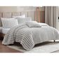 Hallmart Collectibles Ethan 4-Piece Full/Queen Comforter Set in Gray, , large
