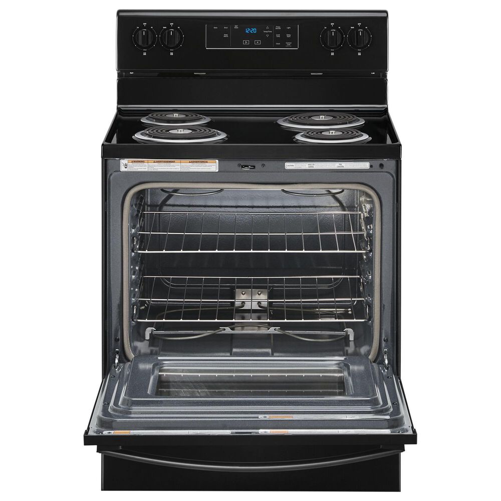 Whirlpool 4.8 Cu. Ft. Freestanding Electric Range with Self-Cleaning in Black, , large