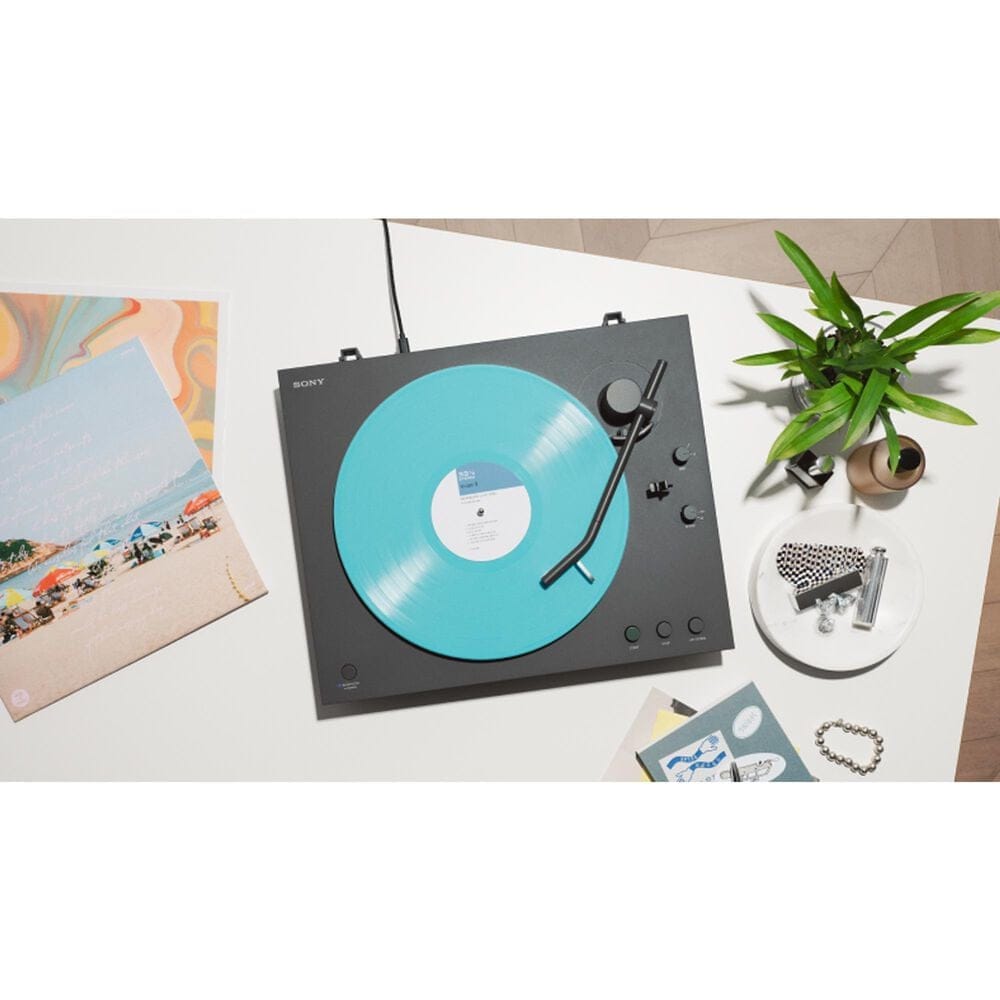 Sony Full Auto Playback Turntable in Black, , large
