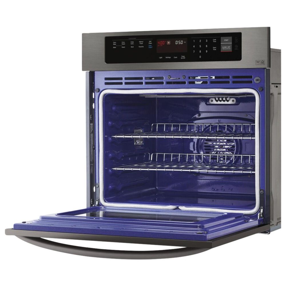 LG 30&quot; Single Electric Wall Oven in Black Stainless, , large