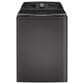 GE Profile 5.4 cu. ft. Capacity Washer with Smarter Wash Technology and FlexDispense and 7.4 cu. ft. Capacity Smart Aluminized Alloy Drum Gas Dryer with Sanitize Cycle and Sensor Dry in Diamond Gray, , large