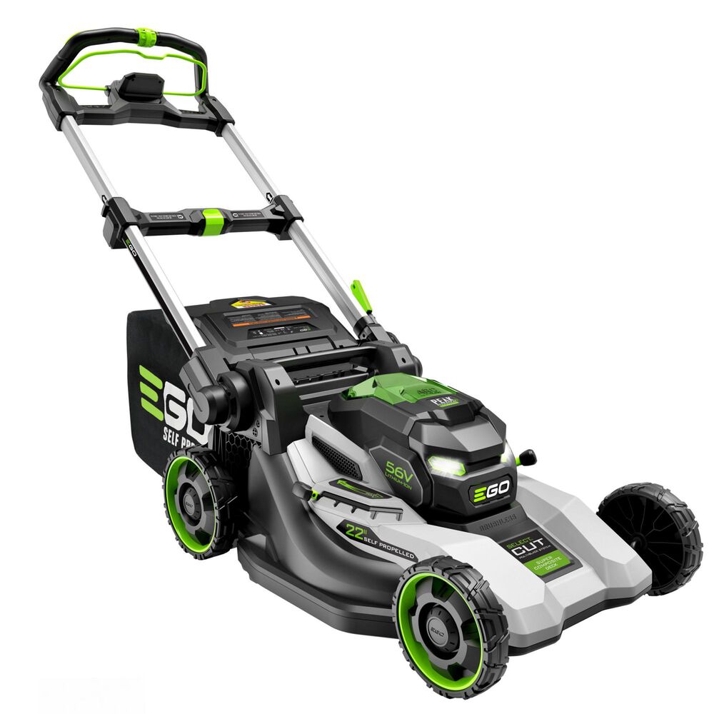 EGO POWER+ 22" Select Cut Battery-Powered Self-Propelled Mower with Two 6.0Ah Batteries and 560W Charger, , large