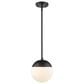 Golden Lighting Dixon Small Pendant in Matte Black, , large
