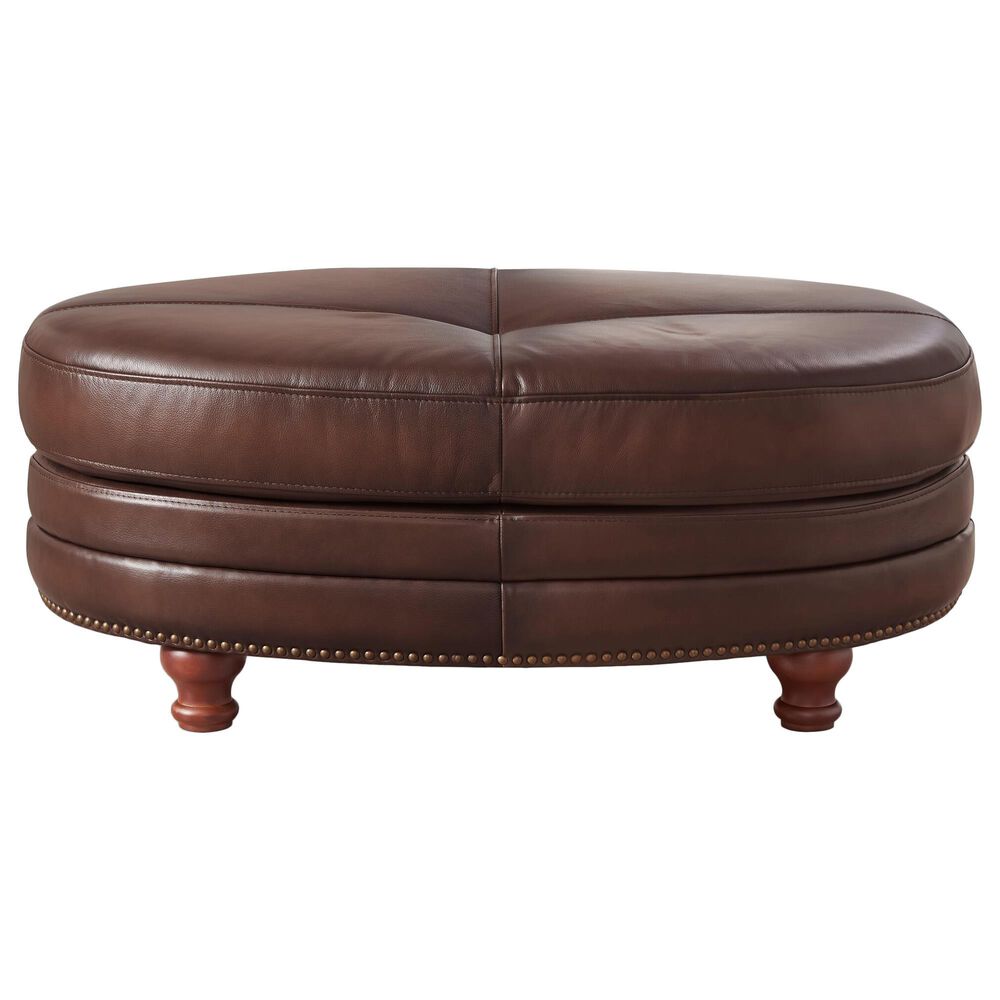 Hydeline Belfast 4-Piece Stationary Living Room Set in Caramel Brown, , large