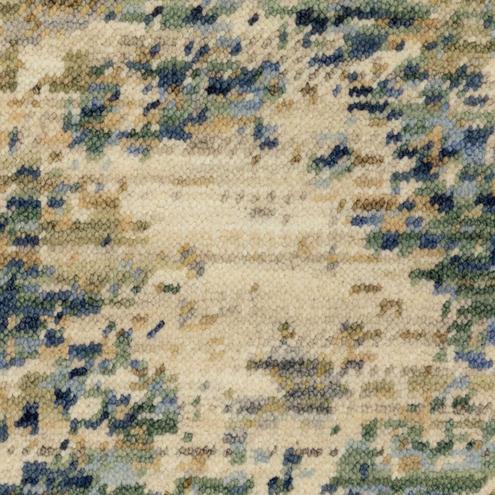 Oriental Weavers Soleri 3&#39;3&quot; x 5&#39; Beige and Blue Area Rug, , large