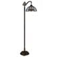 Cal Lighting Colebridge Tiffany Floor Lamp in Bronze, , large