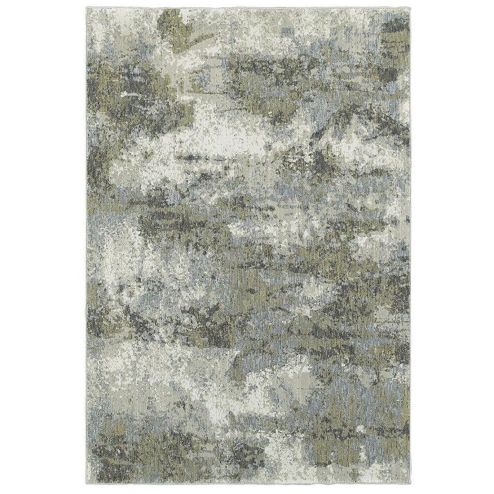 Oriental Weavers Evolution 8039E 8"6" x 11"7" Blue/Green Area Rug, , large