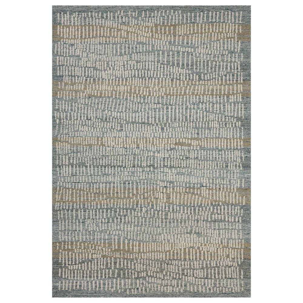 Loloi Loloi Elias Ocean / Oatmeal 2"-6" x 7"-6" Runner Rug, , large