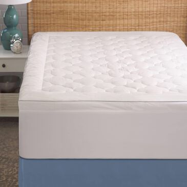Allied Home TempaSleep Twin Mattress Pad in White, , large