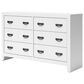 Ashley Binterglen 6-Drawer Dresser in White, , large