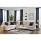 Ashley Vayda Stationary Loveseat in Pebble, , large