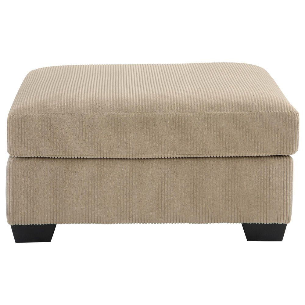 Ashley SimpleJoy Oversized Accent Ottoman in Sand, , large