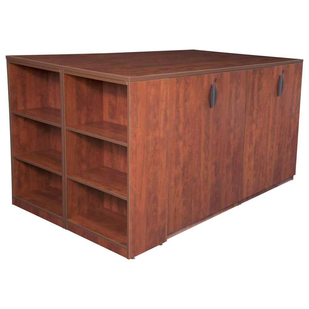 Regency Global Sourcing Legacy 5-Piece Stand Up Office Set in Cherry, , large