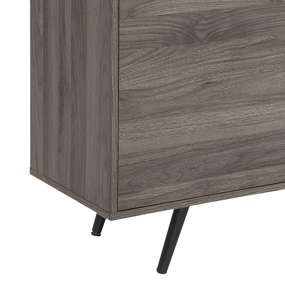 Walker Edison Nora 70&quot; TV Stand in Slate Grey, , large