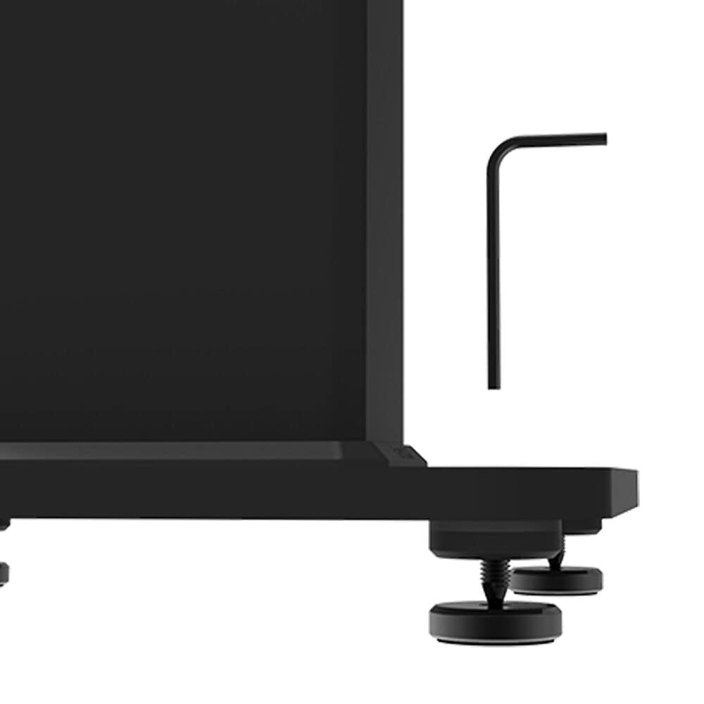 Kanto 26" Fillable Speaker Floor Stands in Matte Black (Set of 2), , large