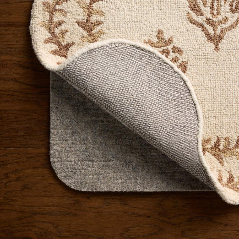 Loloi Lisette Ivory and Natural 2'3" x 3'9" Area Rug, , large