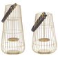 Maple and Jade Metal Lantern in Gold (Set of 2), , large
