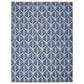 Nourison Aloha Floral 6" x 9" Blue Indoor/Outdoor Area Rug, , large