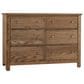 Viceray Collections Fundamentals 5-Piece Twin Bedroom Set in Natural, , large