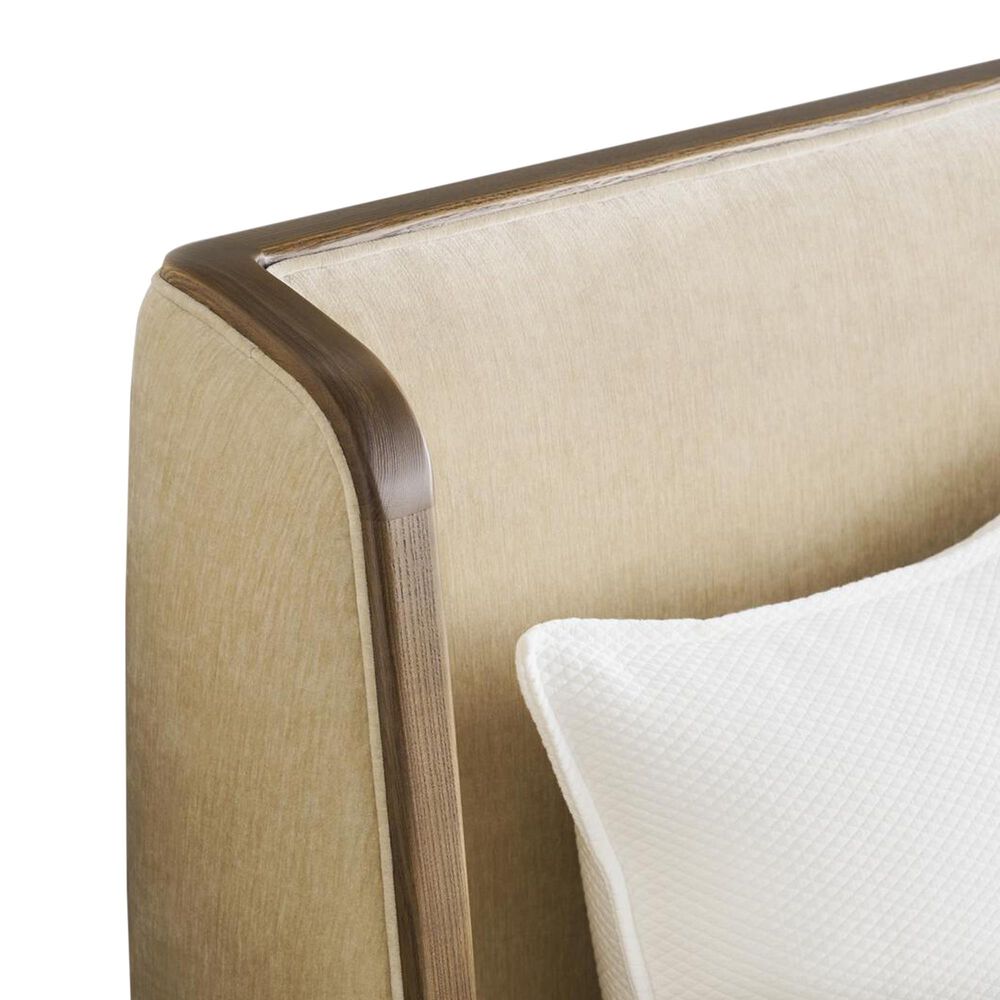 Vanguard Furniture Nova King Wingback Panel Bed in Johnny Sand, , large