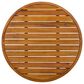 Hearth and Haven 2-Piece Outdoor Conversation Set with Cream Cushion in Light Teak, , large