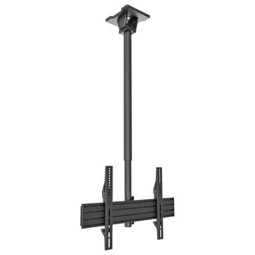 Kanto Adjustable TV Ceiling Mount for 40" - 80" TVs in Black, , large