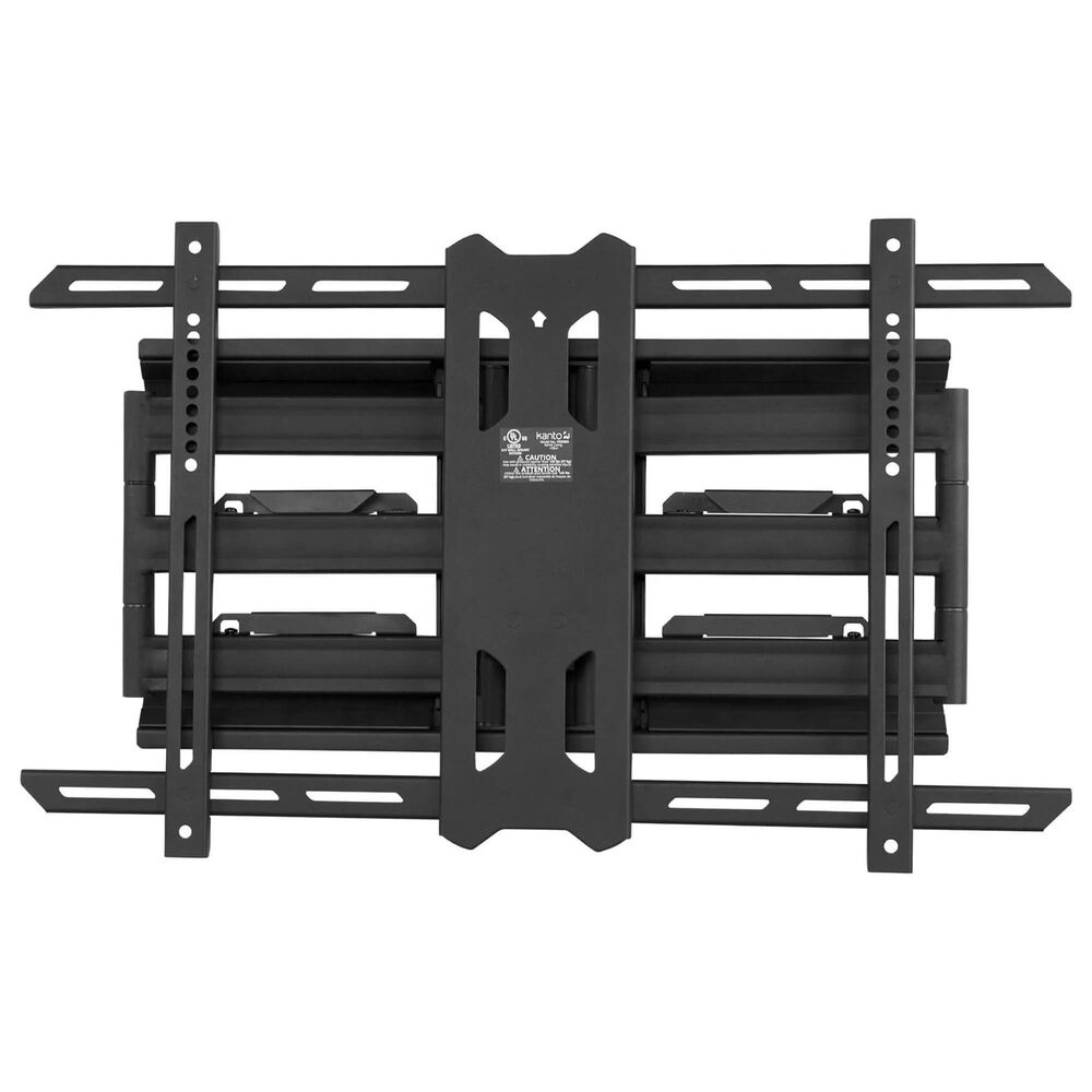 Kanto Full Motion Dual Stud TV Wall Mount for 40" - 90" TVs with 80 Degrees Swivel in Black, , large