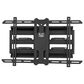 Kanto Full Motion Dual Stud TV Wall Mount for 40" - 90" TVs with 80 Degrees Swivel in Black, , large
