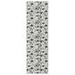 Dalyn Rug Company Soft Essentials Floral Ivory 2"3" x 7"6" Indoor/Outdoor Runner, , large