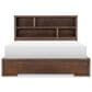 Legacy Classic Architect Queen Bookcase Bed in Onyx Brown, , large
