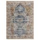 Feizy Kaia 39HWF 3" x 5" Blue and Red Area Rug, , large
