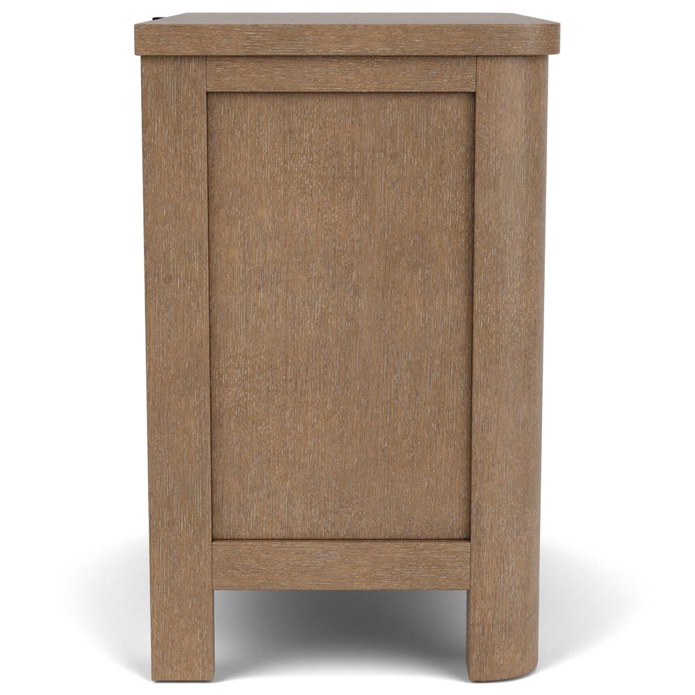 Riverside Furniture Jaxon 2-Drawer Nightstand in Casual Mink, , large