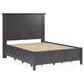 Urban Home Grace Queen Storage Bed in Raven Black, , large