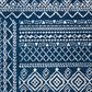Safavieh Tulum TUL268N 6"7" Square Navy and Ivory Area Rug, , large