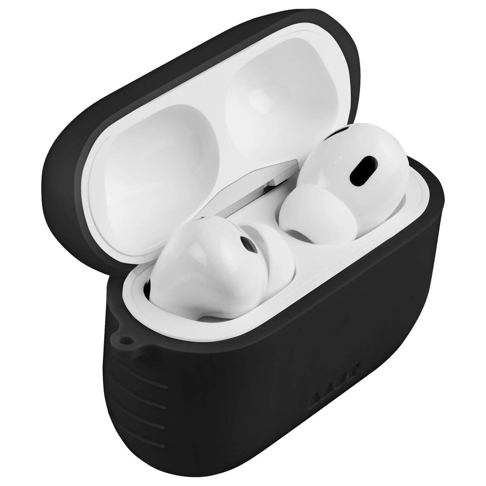 LAUT Pod Case for AirPods Pro &#40;1st &amp; 2nd Generation&#41; in Black, , large