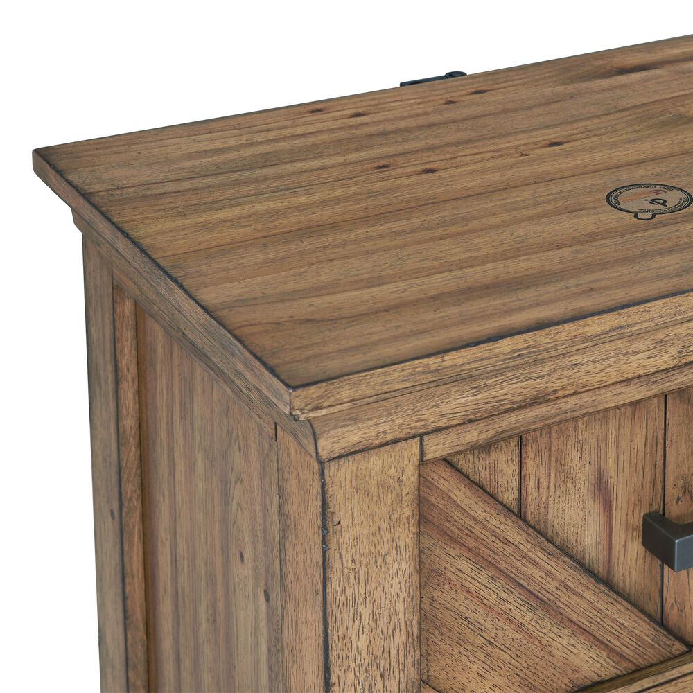 Sasha Lee Eagle River 2-Drawer Nightstand in Hickory, , large